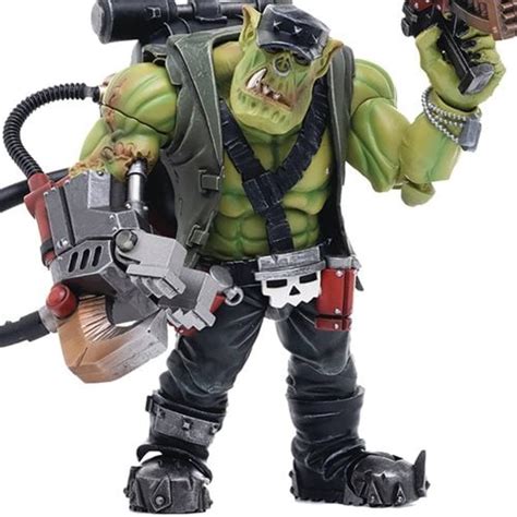 Joy Toy Warhammer 40 000 Ork Kommandos Nob Nazbog 1 18 Scale Action Figure