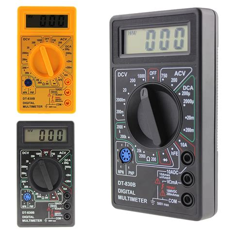 Aliexpress Buy Lcd Digital Multimeter Dt B Electric Voltmeter