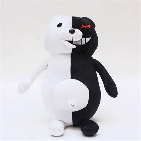 Dangan Ronpa Super Danganronpa Monokuma Black White Bear Plush