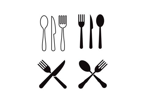 Cutlery Icon Design Template Vector Isolated Illustration 1893812