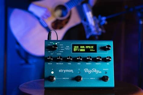 Strymon Bigsky Mx Next Generation Reverb Pedal Workstation Blue Z