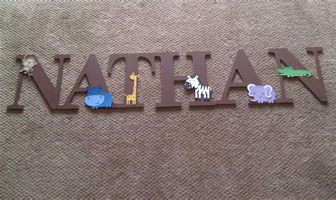 Made From Wooden Letters From Hobby Lobby And Create A Critter Cricut