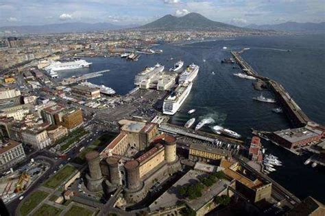 Traditional European Port Port Of Naples Italy Port Of Naples Italy