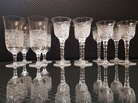 Baccarat Saint Louis Set Di Bicchieri In Finissimo Catawiki