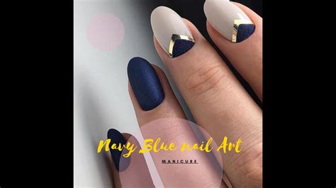 Matching Your Manicure To Your Outfit Gorgeous Nail Ideas For A Navy