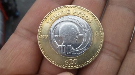 100 Años Del Ejercito Mexicano Moneda De 20 Pesos 39 00 en Mercado