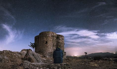 Stars over the old castle structure image - Free stock photo - Public Domain photo - CC0 Images