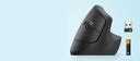 Mysz Bezprzewodowa Logitech Lift Vertical Ergonomic Mouse Graphite