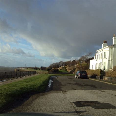 Grassendale Esplanade Liverpool With Mersey Estuary Views