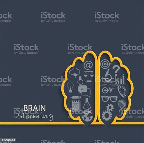 브레인 스토밍 개념 벡터 개념에 대한 스톡 벡터 아트 및 기타 이미지 개념 개념과 주제 과학 Istock