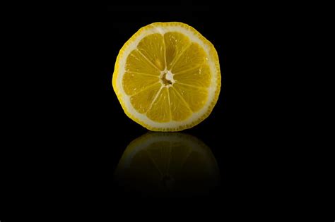 Lemon Slice Fruit Citrus Hd Wallpaper Peakpx