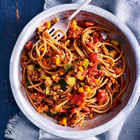 Wholewheat Spaghetti Bolognese Healthy Recipe Ww Uk