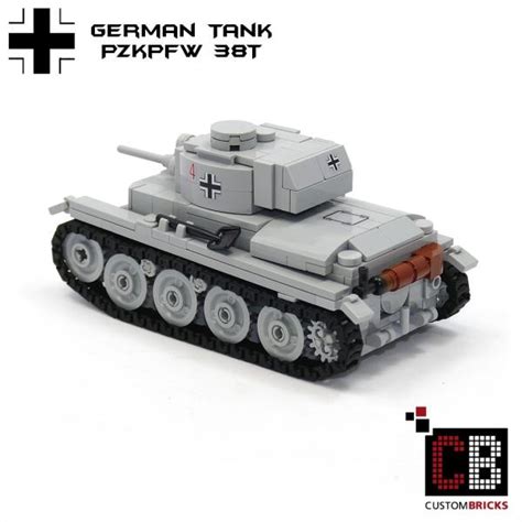 Custombricks De Custom Ww Panzer T Soldat Lego