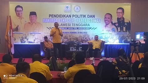 AJP Minta Kader Golkar Fokus Rebut Kursi Di Pemilihan Legislatif 2024