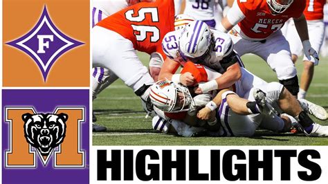 Furman Vs Mercer Highlights College Football Week College