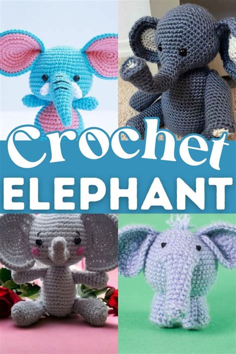 Crochet Elephant Amigurumi Patterns Free Yours Patterns