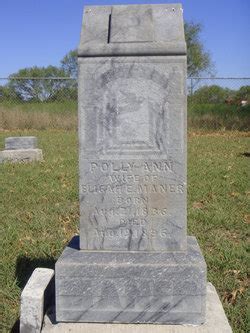 Mary Ann Hatfield Maner M Morial Find A Grave