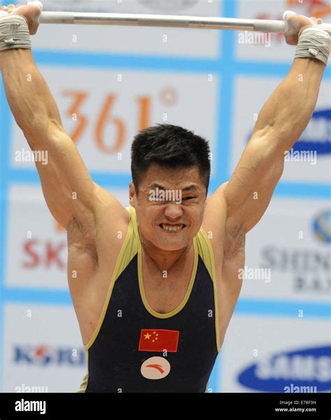 Incheon South Korea 23rd Sep 2014 Lv Xiaojun Of China Competes