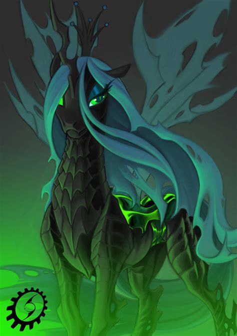 Queen Chrysalis By Blackrunewarlock On Deviantart