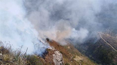 Áncash Incendios Forestales Afectan 800 Hectáreas De Pastos Naturales