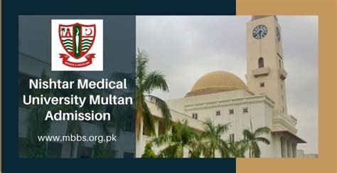 Nishtar Medical College Admission 2024 25 Nmc Multan Mbbsorgpk