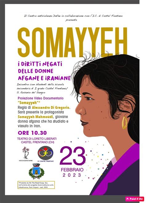 Evento SOMAYYEH I Diritti Negati Delle Donne In Iran E Afghanistan