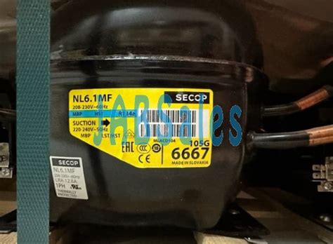 Compressor NL6 1MF SECOP 105G6660 79 10