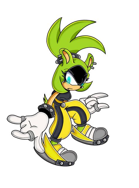 Surge the Tenrec (Sonic Adventure Style) by FionaTheVixen on DeviantArt