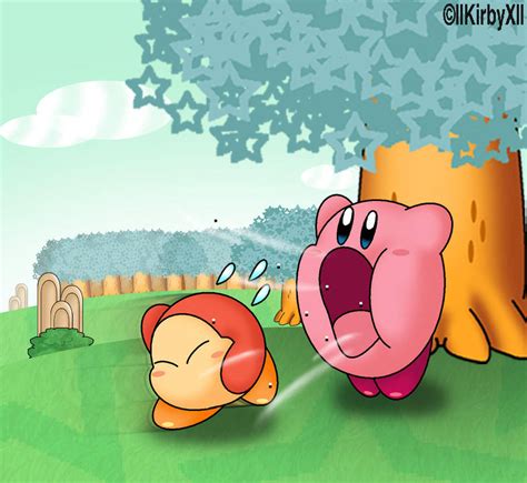 Kirby Inhaling by Jdoesstuff on DeviantArt