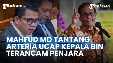 Arteria Dahlan Ditantang Berani Nyebut Kepala BIN Terancam Penjara