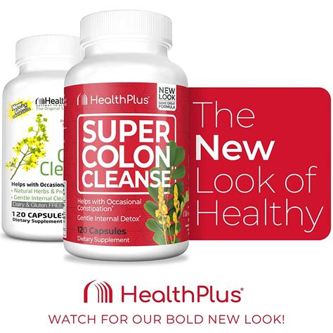 Buy Health Plus Super Colon Cleanse 120 Capsules Online At Desertcart