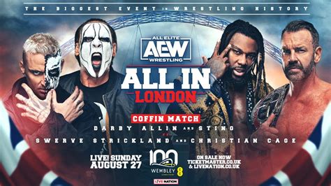 Spoilers Aew All In London Wembley Stadium Results Page Of