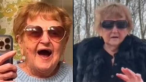 93 Year Old Tiktoker Grandma Droniak Goes Viral With Reaction To Her Ex