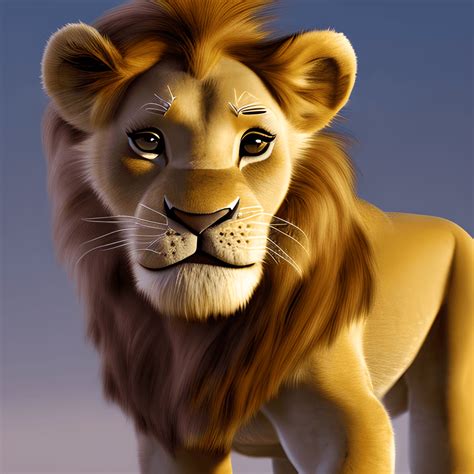 Lion King Simba Graphic · Creative Fabrica