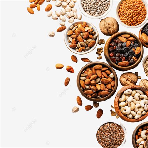 Organic Nuts Grains And Dried Fruits Healthy Food Fruit Nuts Cereal