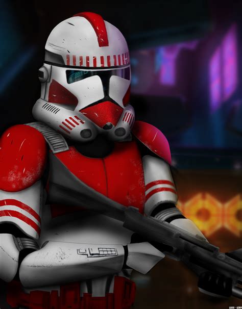 Artstation Phase 2 Clone Shock Trooper Fan Art