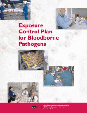 Fillable Online Dir Ca Exposure Control Plan For Bloodborne Pathogens