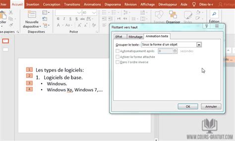 Tuto Powerpoint Faire Appara Tre Le Texte Progressivement Tutoriel