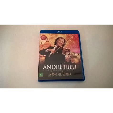 Blu Ray Andre Rieu Love In Venice Original Shopee Brasil