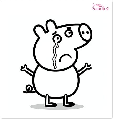 25 Peppa Pig Coloring Pages - Parenting Preschoolers Hq