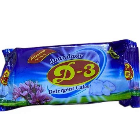 Lavender Jaandaar D3 Advanced Detergent Cake Packaging Size 200 Gm At