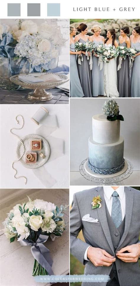 Top Light Blue Wedding Color Palette Ideas For Spring Summer Wedding