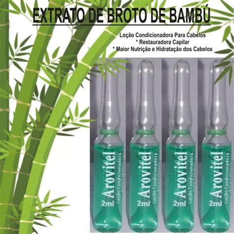 Arovitel Extrato De Broto De Bambu Ml Kit C Un