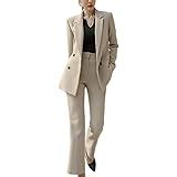 ORANDESIGNE Hosenanzug Damen Festlich Elegant Business Hosenanzüge 2