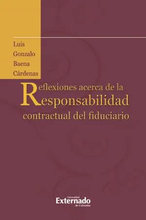 Pdf Reflexiones Acerca De La Responsabilidad Contractual Del