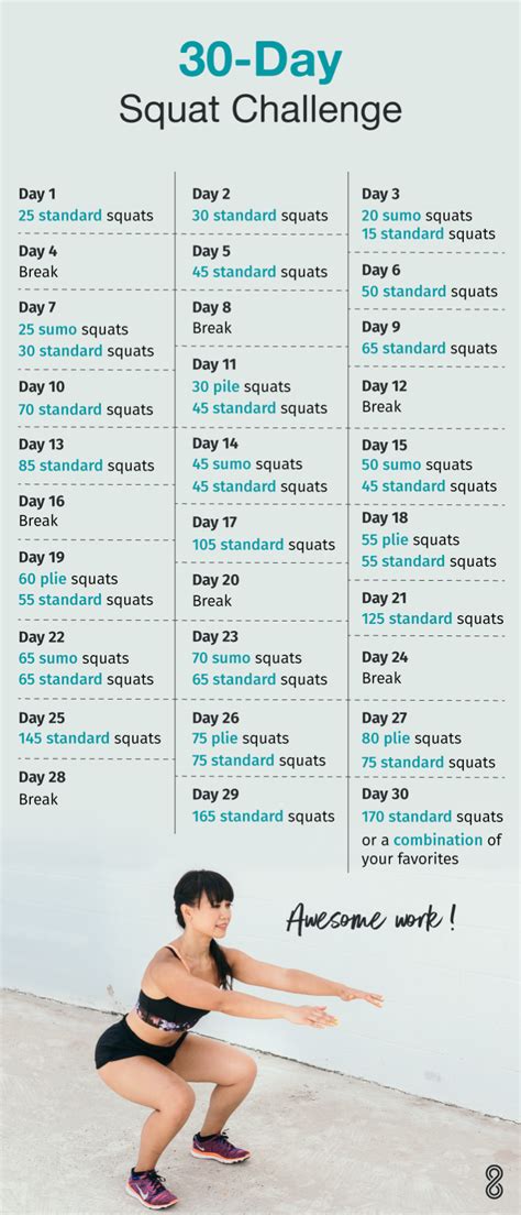 Squat It Like Its Hot 30 Day Squat Challenge 8fit