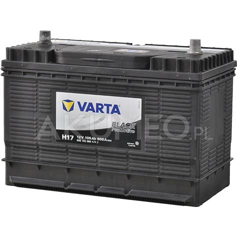 Akumulator Varta ProMotive Black H17 12V 105Ah 800A Sklep Akumeo