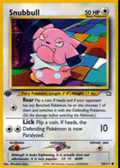 Snubbull Pokemon Cards Price Guide Sports Card Investor