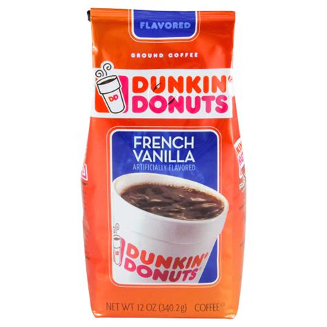 Dunkin Donuts Flavored Ground Coffee Nutrition Facts | Besto Blog