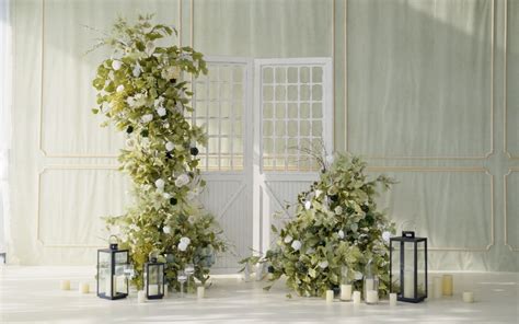 How to Make a Greenery Wedding Backdrop – Ling's Moment